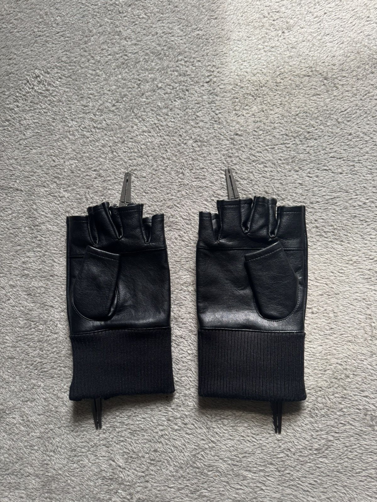 Other Rebel Wave | 25SS"Wor"Double Zip Structure Layered Gloves Size ONE SIZE - 4 Thumbnail