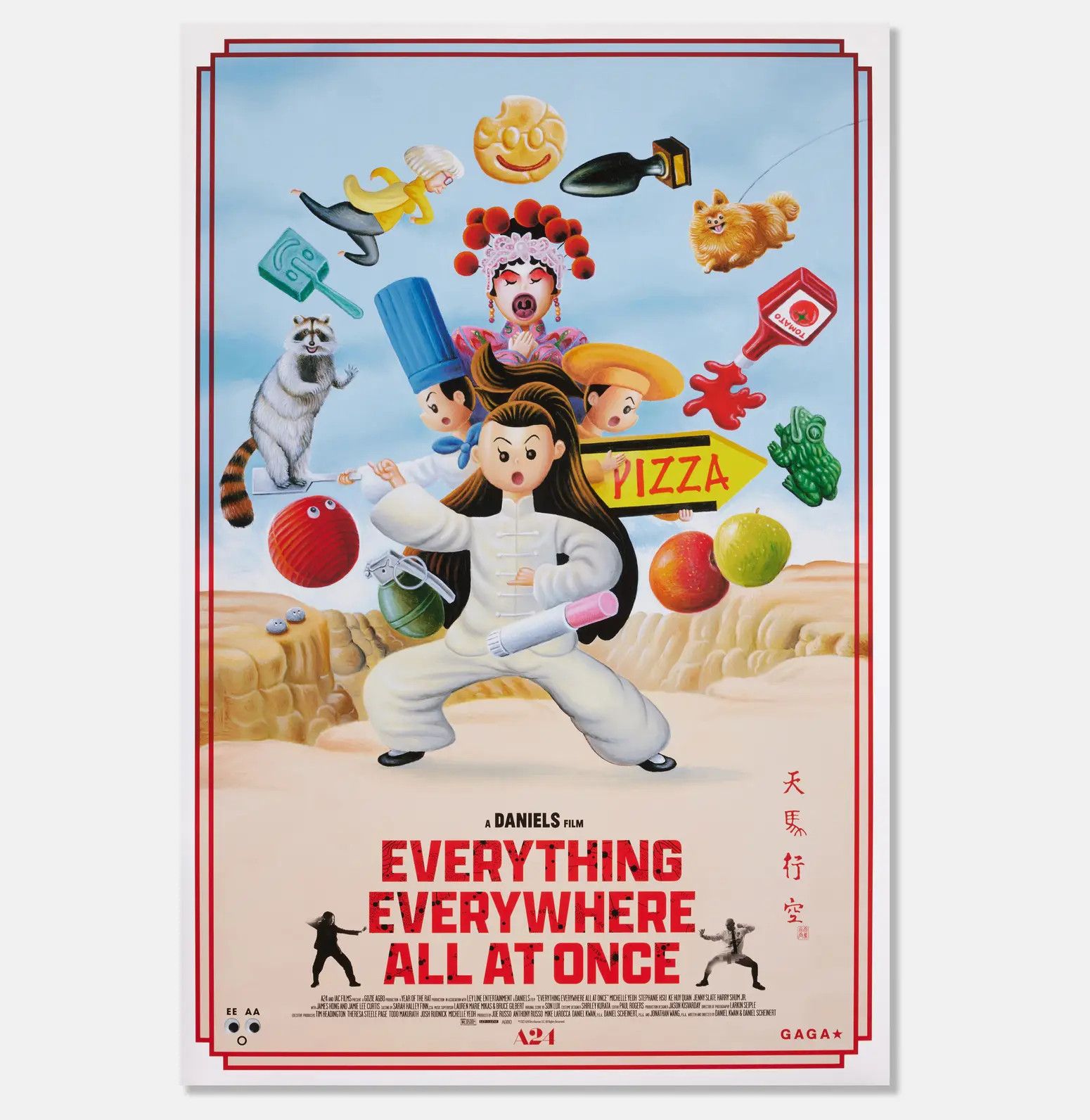 A24 EVERYTHING EVERYWHERE ALL AT ONCE POSTER Size ONE SIZE - 4 Thumbnail