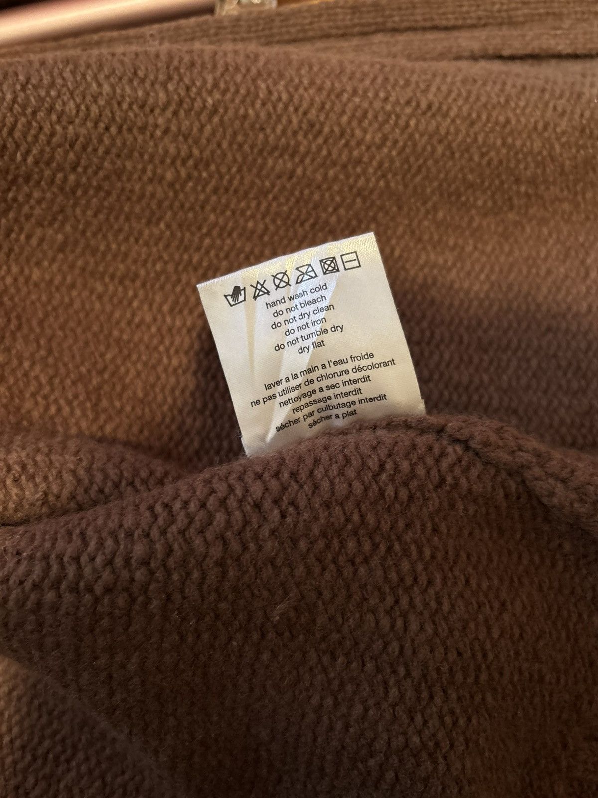 WeSC WeSc Early 2000s Full Zip Wool Sweater - Brown/Orange Size US M / EU 48-50 / 2 - 9 Thumbnail