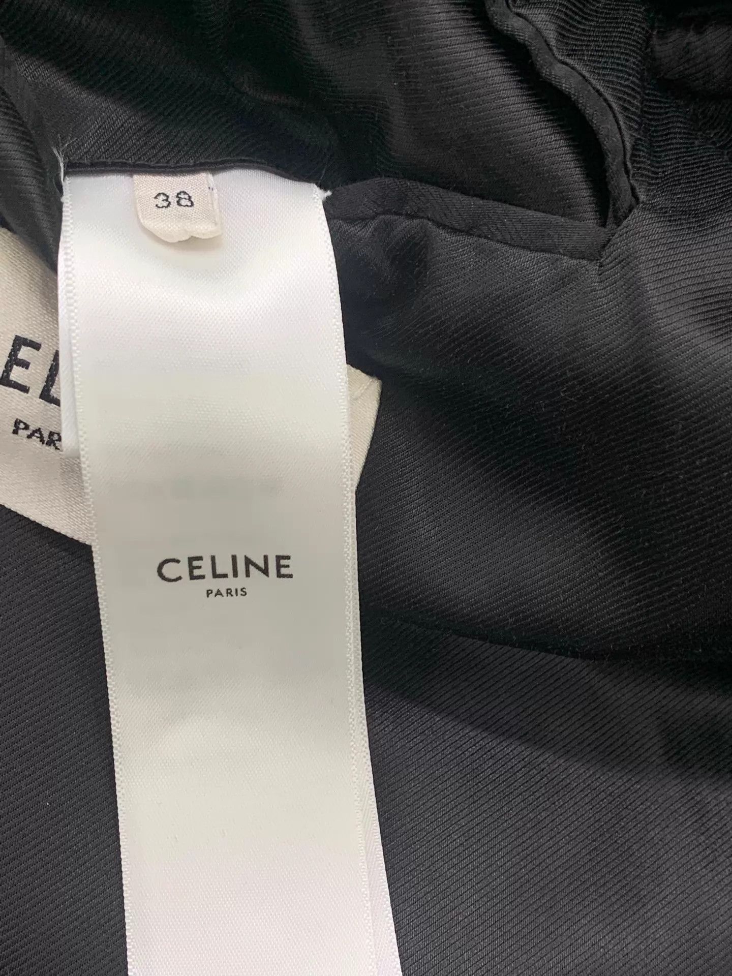 Celine Celine Wool Check Overcoat 38 Like New Size XS / US 0-2 / IT 36-38 - 5 Thumbnail