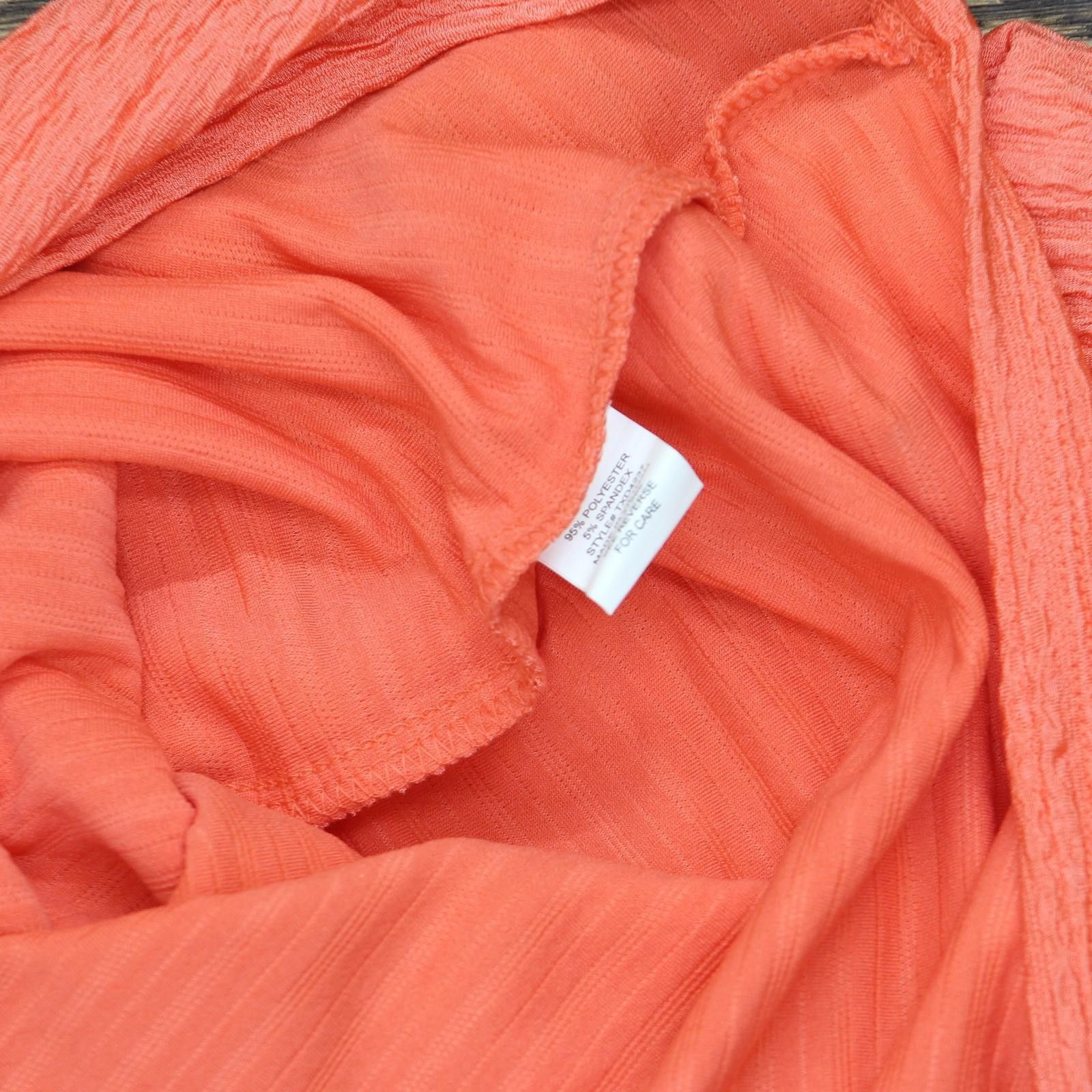 Other Nwt Ny Collection Knit Dress With 3/4 Sleeves Coral Pink Pm Size M / US 6-8 / IT 42-44 - 4 Thumbnail