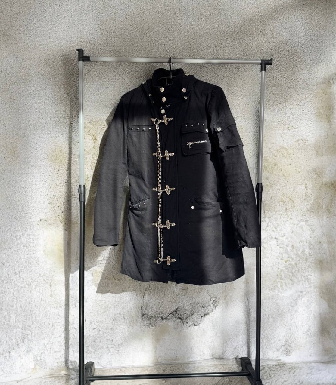If Six Was Nine Gothicana Chain Details Gothic Punk Unisex Jacket Size US S / EU 44-46 / 1 - 2 Thumbnail