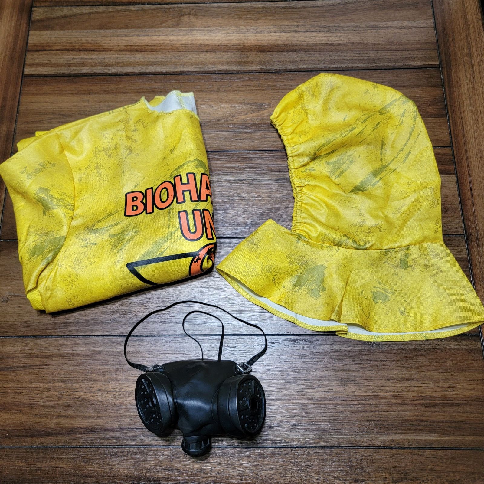 Other 3 Pc Spirit Halloween Bio-Hazard Unit Costume - Size Small Size ONE SIZE - 9 Thumbnail