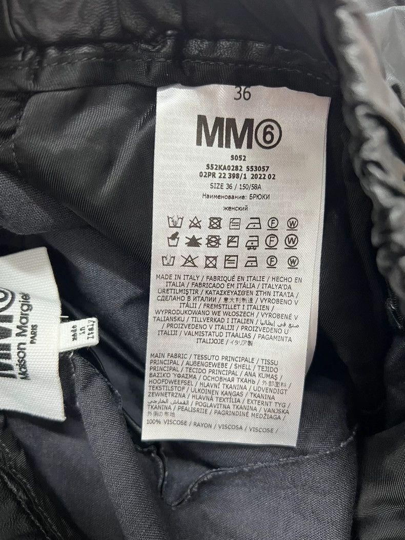 Maison Margiela Maison Margiela Fw21 artificial leather mid-waist casual p Size US 36 / EU 52 - 4 Thumbnail