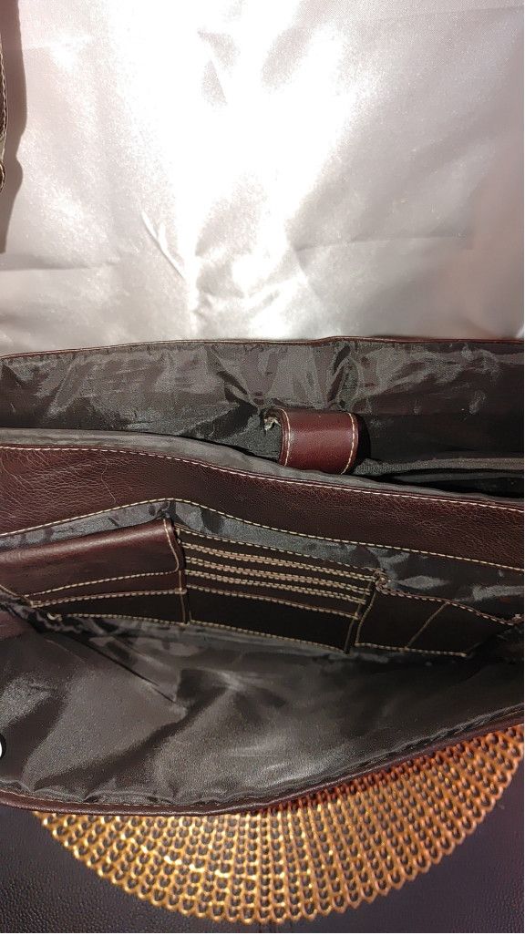 Late Lunch Latico Leather Messenger Bag Size ONE SIZE - 4 Thumbnail