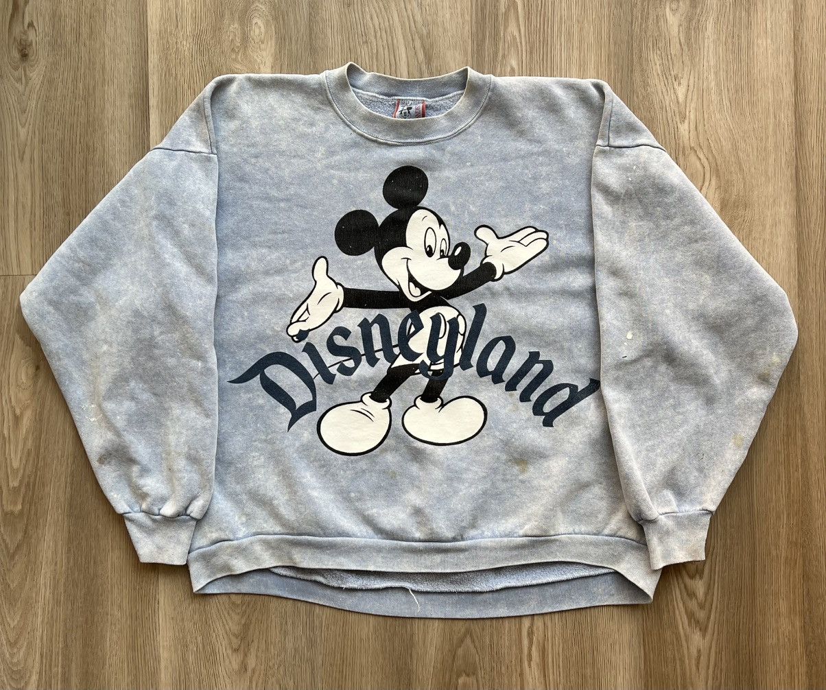 Disney × Vintage Vintage Disneyland Mickey Mouse One Size Fit All Sweatshirt Size US M / EU 48-50 / 2 - 1 Thumbnail