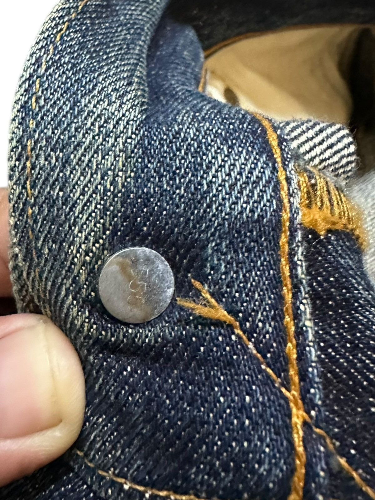 Levi's Vintage Clothing Vintage Levi’s 501XX Selvedge Big E Mudwash Whiskers Denim Size US 30 / EU 46 - 6 Thumbnail