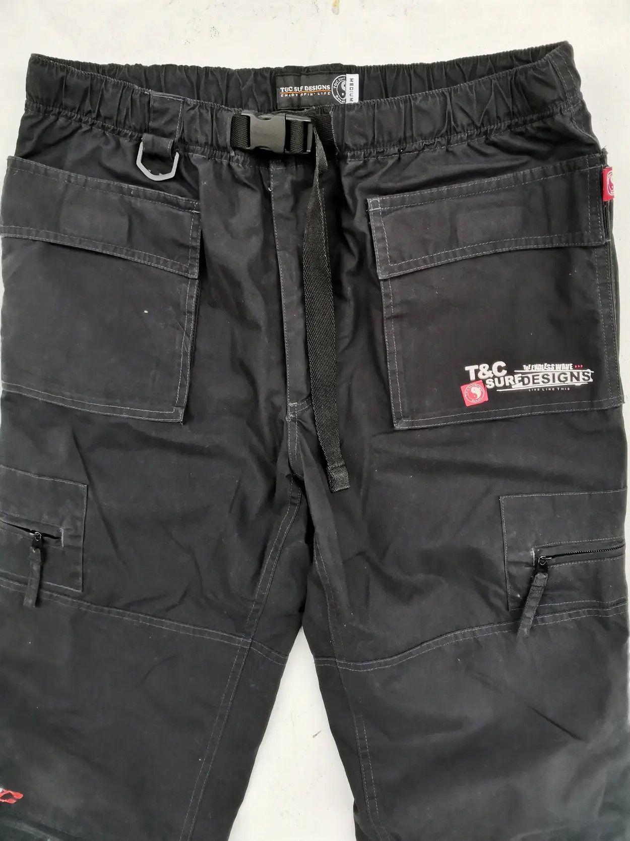 Japanese Brand Rare!!! T&C Surf Design Tactical Cargo Multipocket Pant Size US 32 / EU 48 - 12 Thumbnail