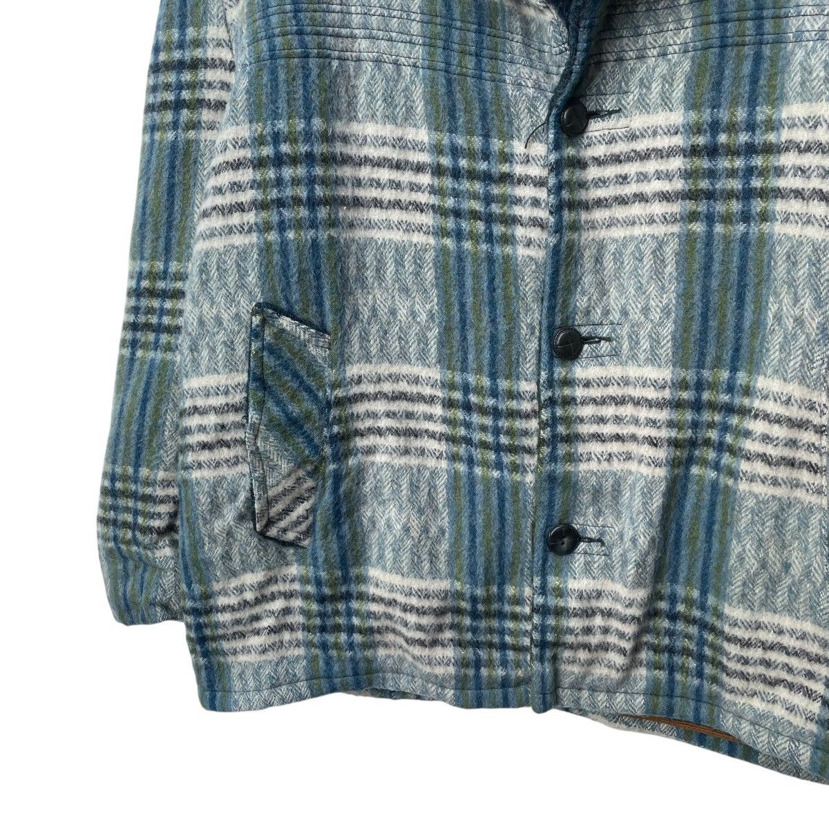 JCPenney × Vintage 💥Vintage TownCraft JC Penney Checked Shearling Blanket Warm Size US L / EU 52-54 / 3 - 4 Thumbnail