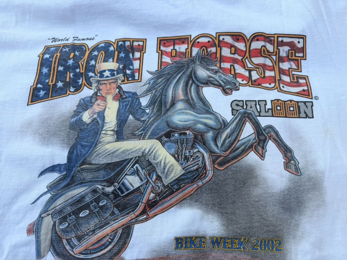 Vintage Y2K 2001 Iron Horse Saloon tee Size XL Size US XL / EU 56 / 4 - 8 Thumbnail