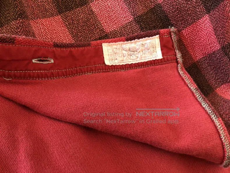 RRL Ralph Lauren RRL Ralph Lauren Early red checkered shirt washed with wat Size US L / EU 52-54 / 3 - 7 Thumbnail