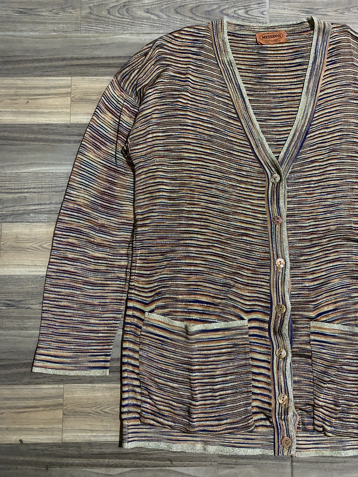 Designer × Missoni MISSONI RAYON CARDIGAN KNIT Size S / US 4 / IT 40 - 2 Thumbnail