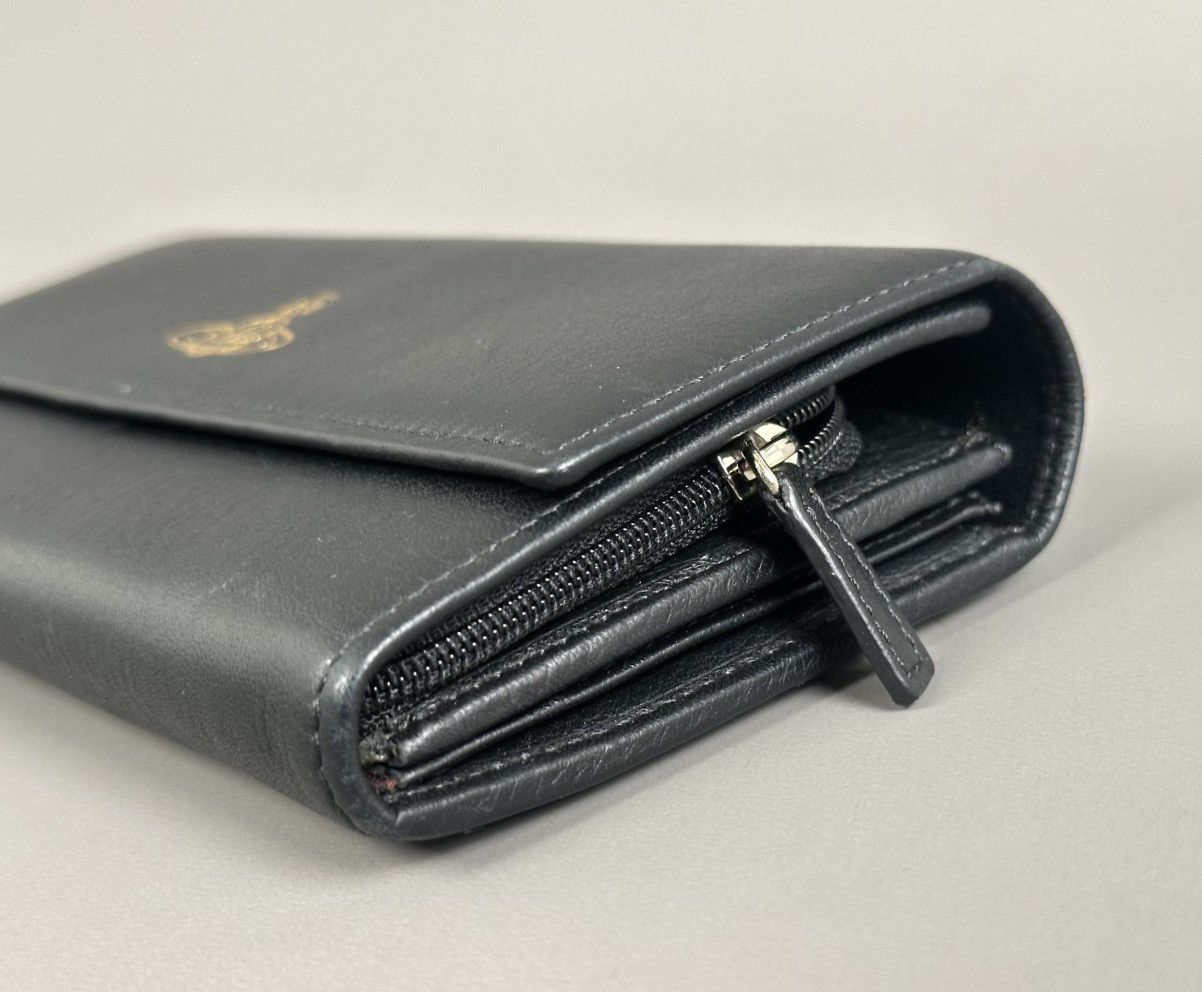 Vivienne Westwood Vivienne Westwood - Orb Logo Leather Spencer Long Wallet Size ONE SIZE - 5 Thumbnail