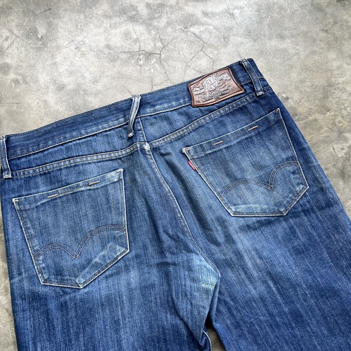Levi's Levis Copper 505 Preshrunk Distressed Jeans Size US 38 / EU 54 - 4 Thumbnail
