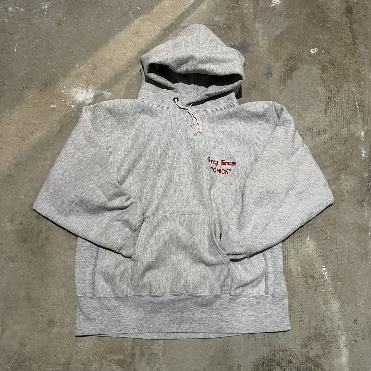 image of 80's Grail Champion Reverse Weave in Grey, Men's (Size Large)