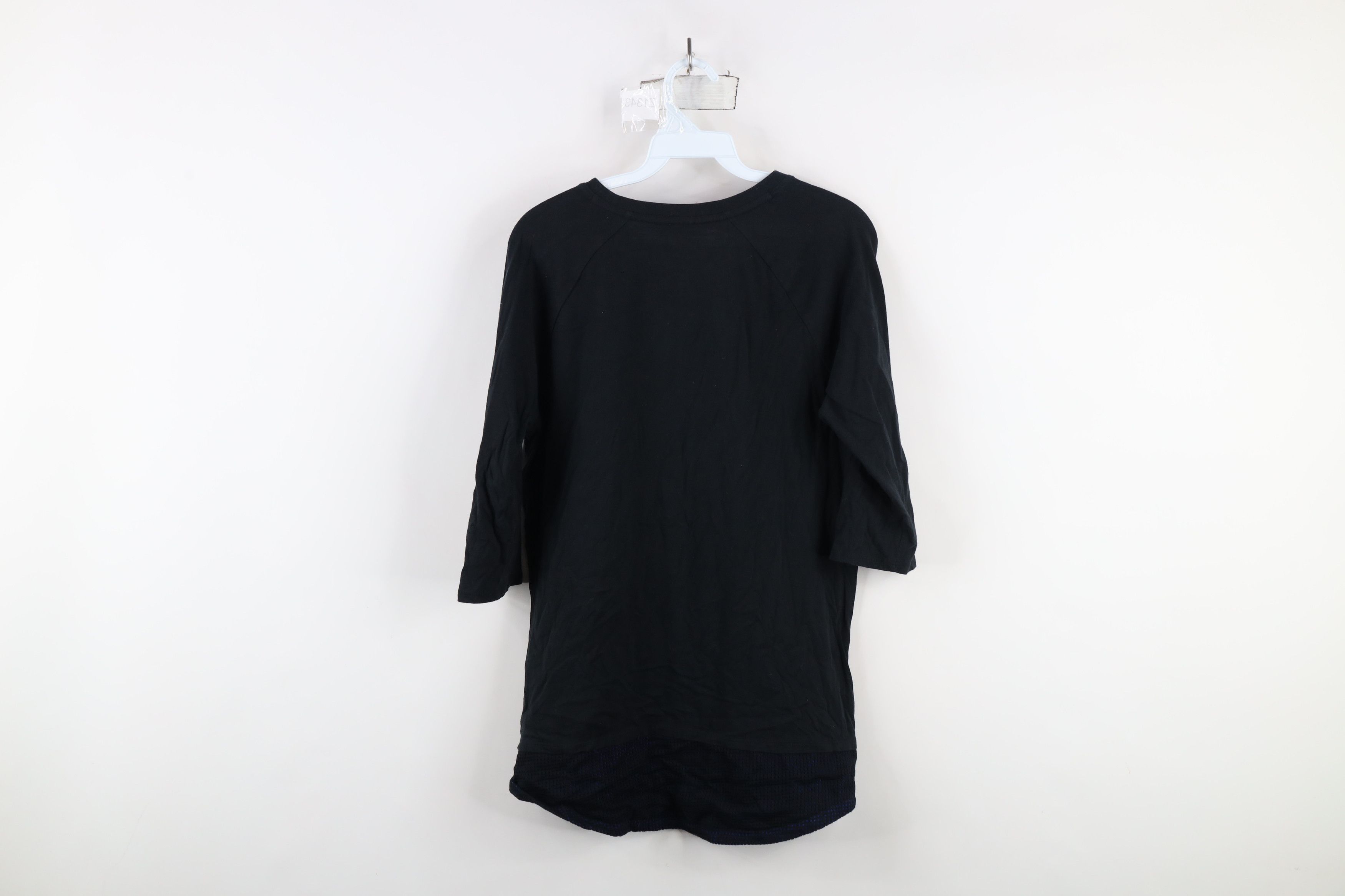 Nike × Vintage Nike Cut Detroit Pistons Basketball 3/4 Sleeve T-Shirt Black Size US L / EU 52-54 / 3 - 10 Thumbnail
