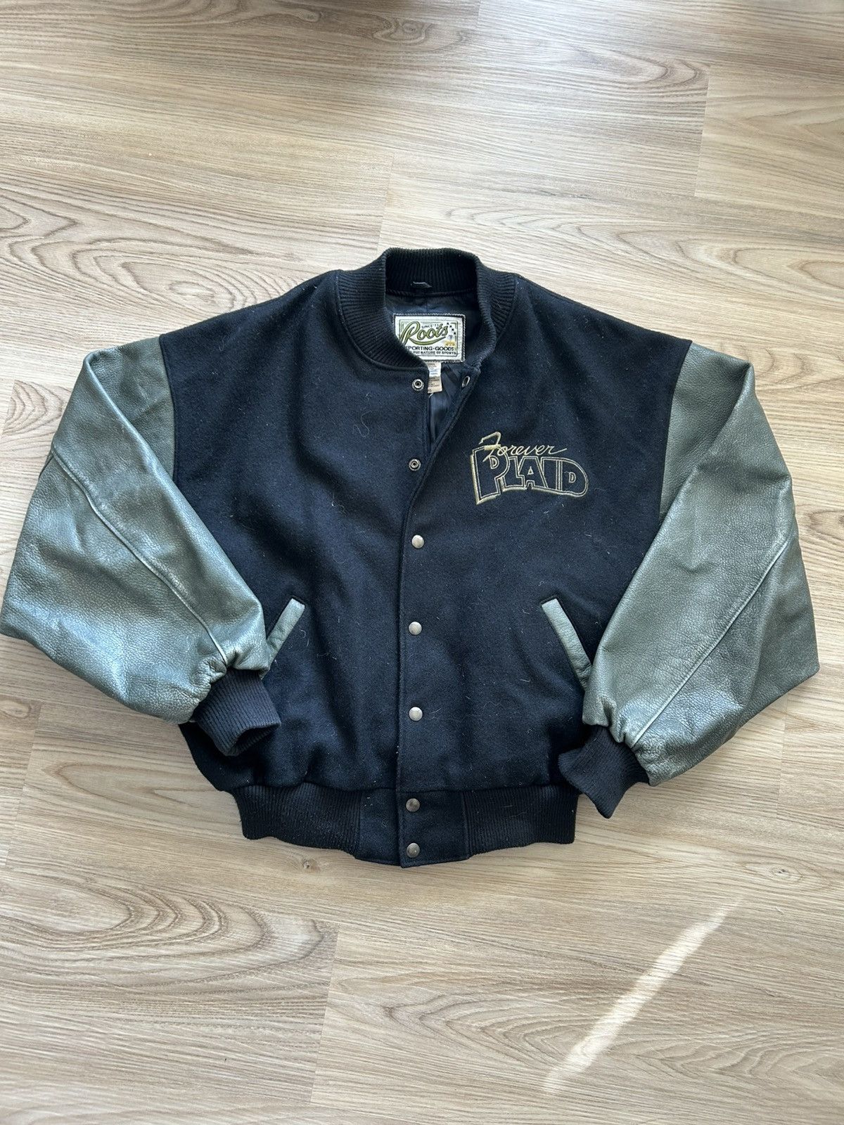 Roots Vintage Roots Forever Plaid The Musical Broadway Bomber Size US L / EU 52-54 / 3 - 1 Thumbnail