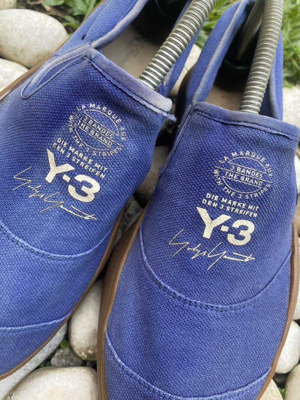 Adidas × Yohji Yamamoto Yohji Yamamoto Y-3 X Adidas Slip On Sneaker Size US 7.5 / EU 40-41 - 8 Thumbnail
