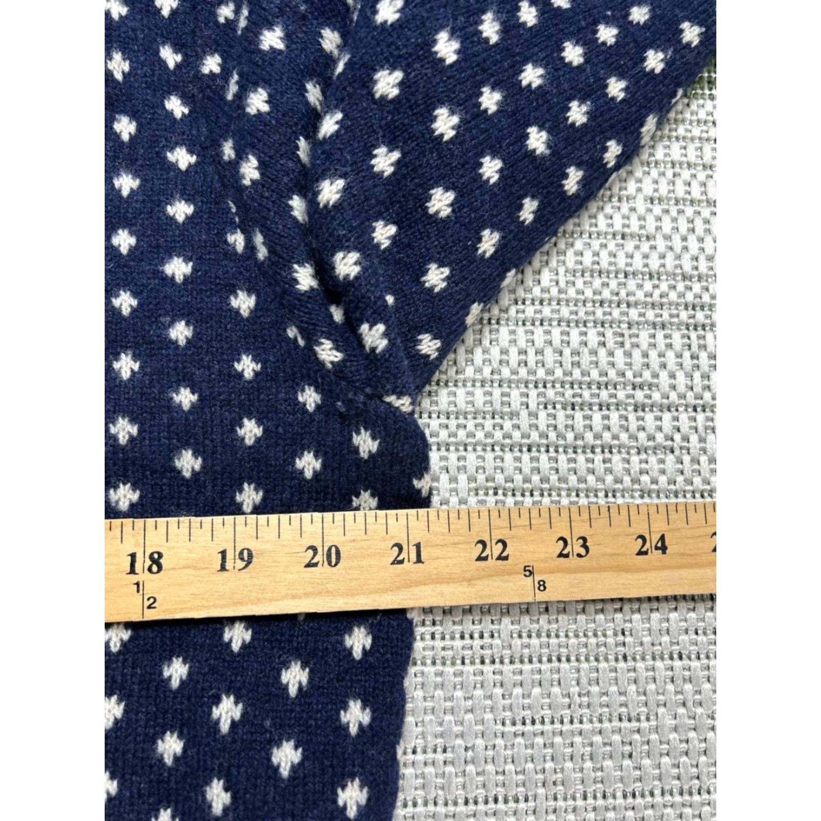 Brooks Brothers Brooks Brothers Sweater Womens Small Blue White Wool Knit Pullover Size S / US 4 / IT 40 - 7 Thumbnail