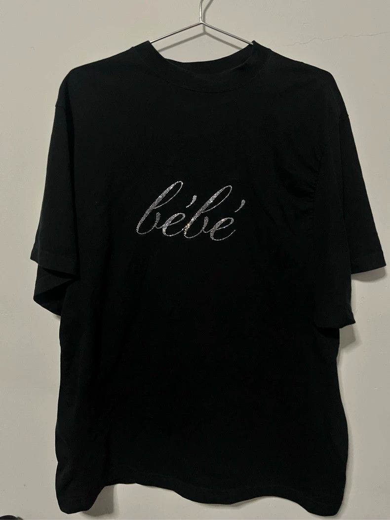 Balenciaga Balenciaga Bebe Black Crystal Short Sleeve - dmc Size US L / EU 52-54 / 3 - 1 Thumbnail