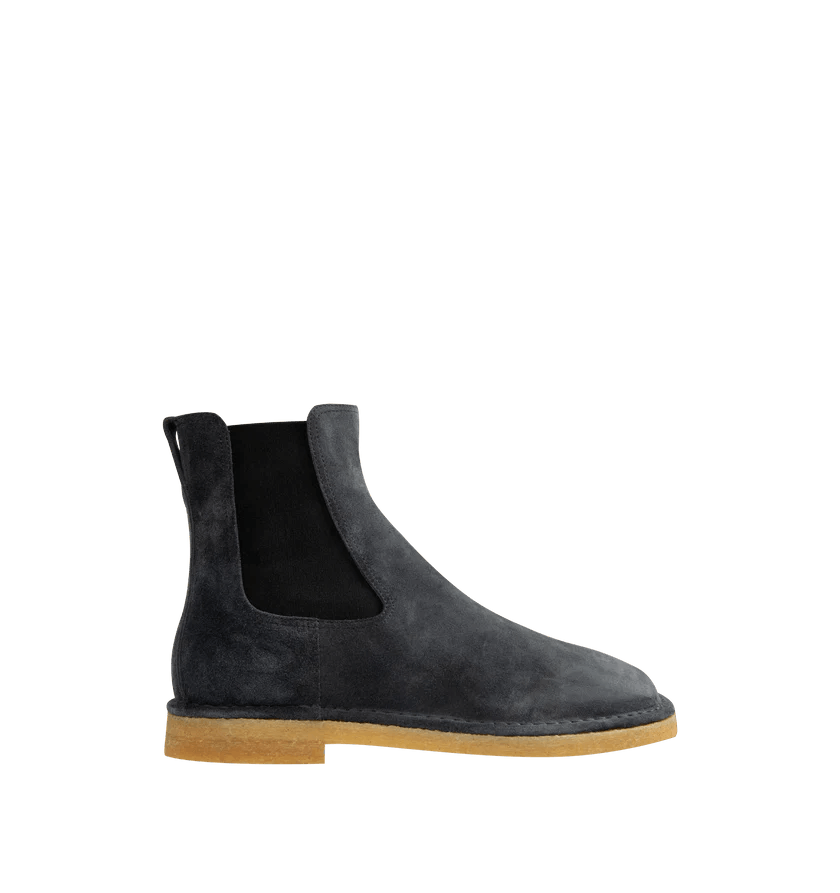 Bottega Veneta o1h1sh10526 Daddy Chelsea Ankle Boot in Navy Blue/Ardoise Size US 9 / EU 42 - 1 Thumbnail
