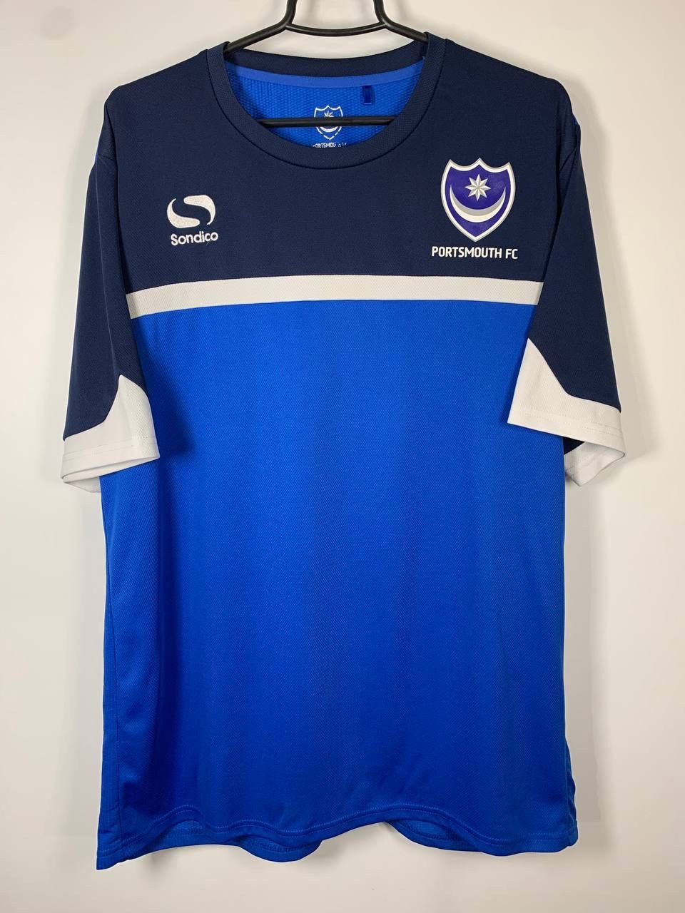 Other Portsmouth FC Training Shirt Sondico Blue Navy Jersey Adult Size US XL / EU 56 / 4 - 1 Thumbnail