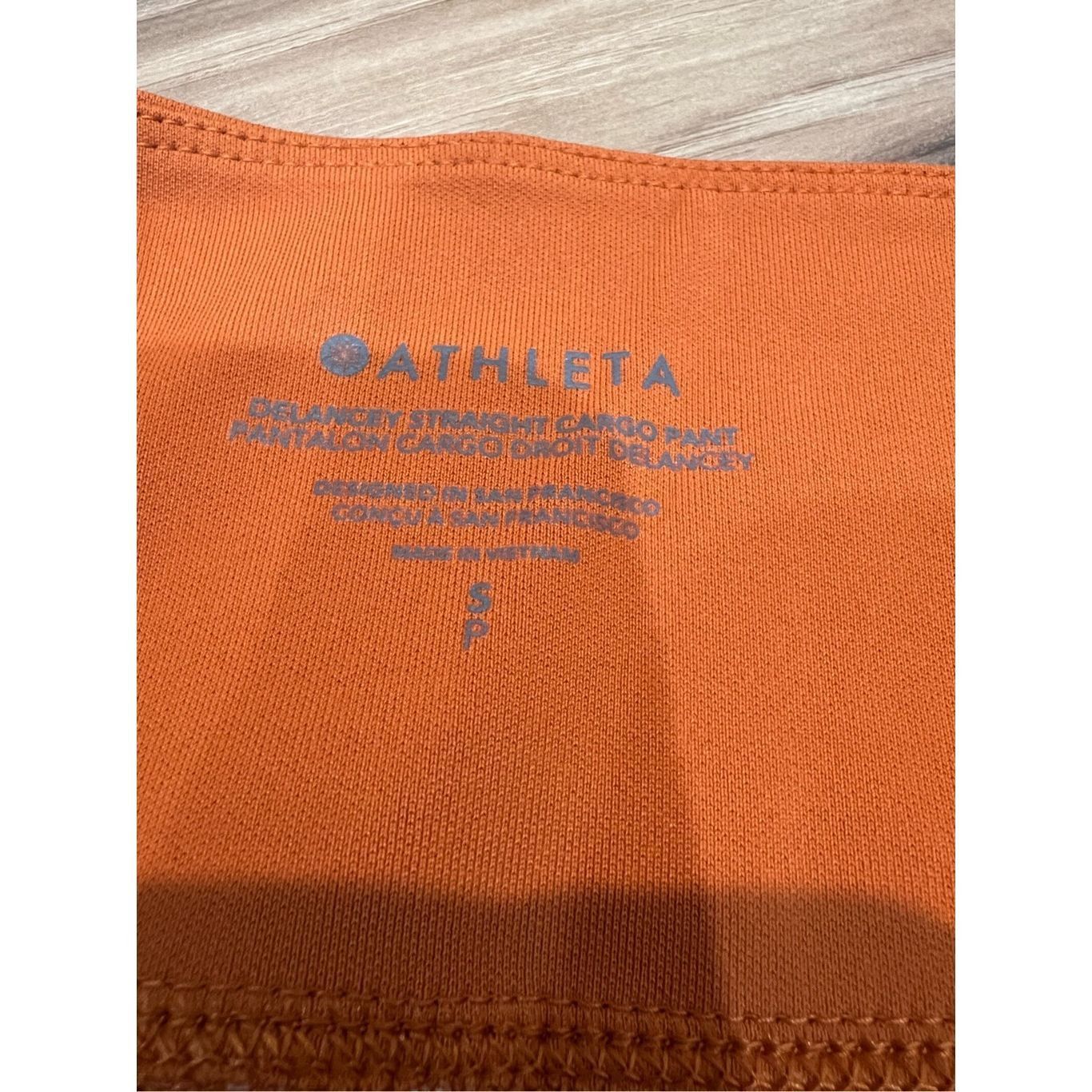 Athleta Athleta Delancey Straight Cargo Pants Foliage Orange Sz S Size 26" / US 2 / IT 38 - 5 Thumbnail