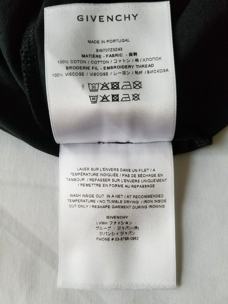 Givenchy Givenchy Embroidered Rainbow Fringe T-Shirt, Size M Size US M / EU 48-50 / 2 - 6 Thumbnail