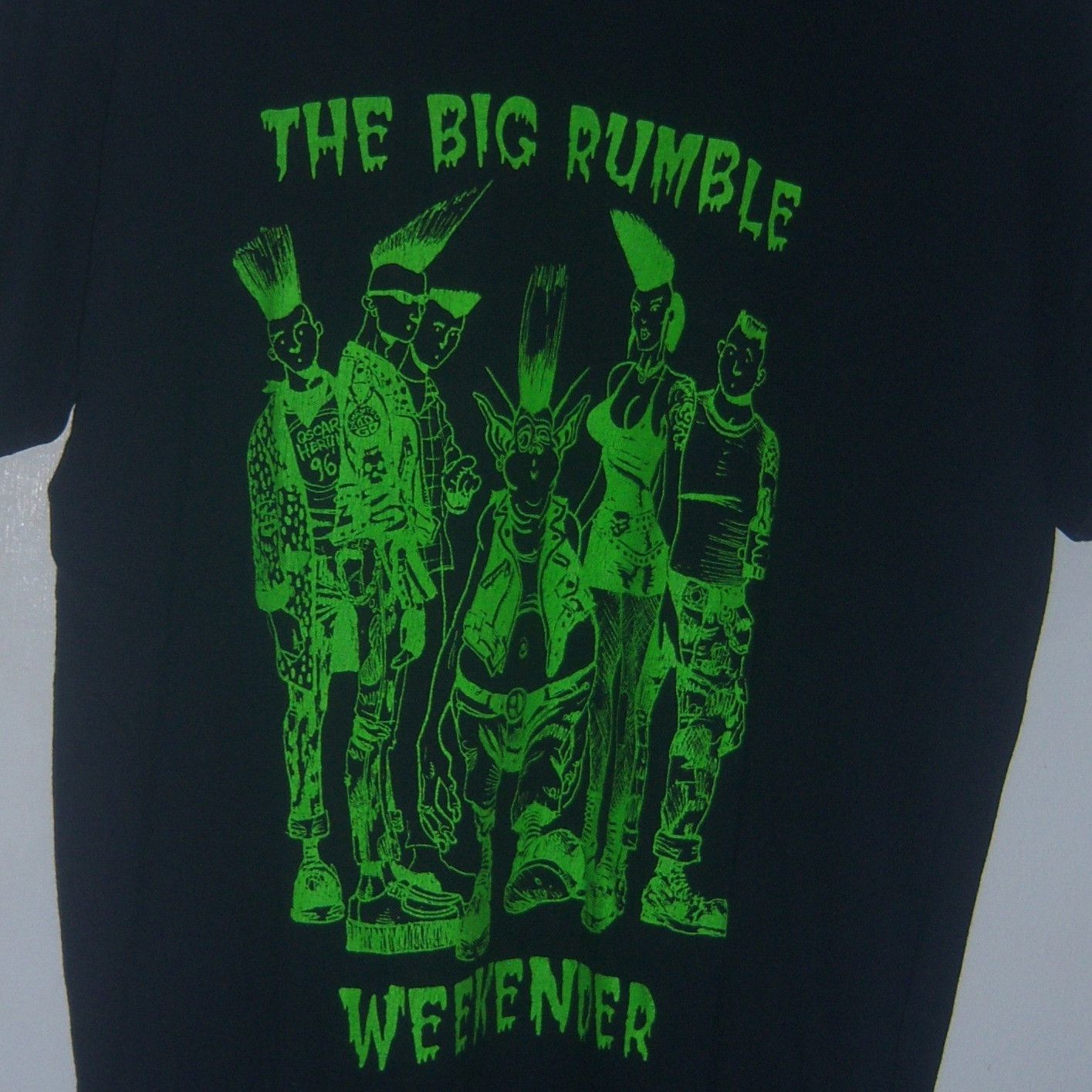 Band Tees × Vintage 90s Live at The Big Rumble Band Tees Size US M / EU 48-50 / 2 - 8 Thumbnail