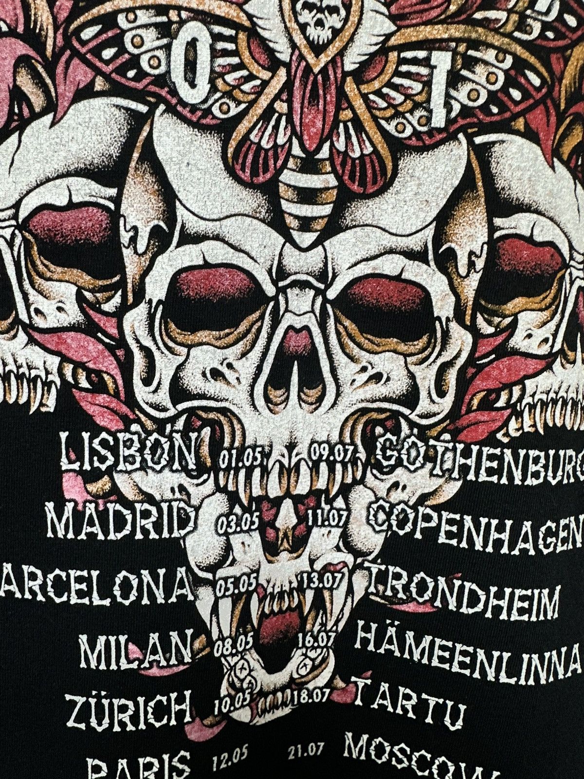 Metallica Metallica Tour Vintahe Band Tee Rock Rare T-shirts Rare Size US L / EU 52-54 / 3 - 10 Thumbnail