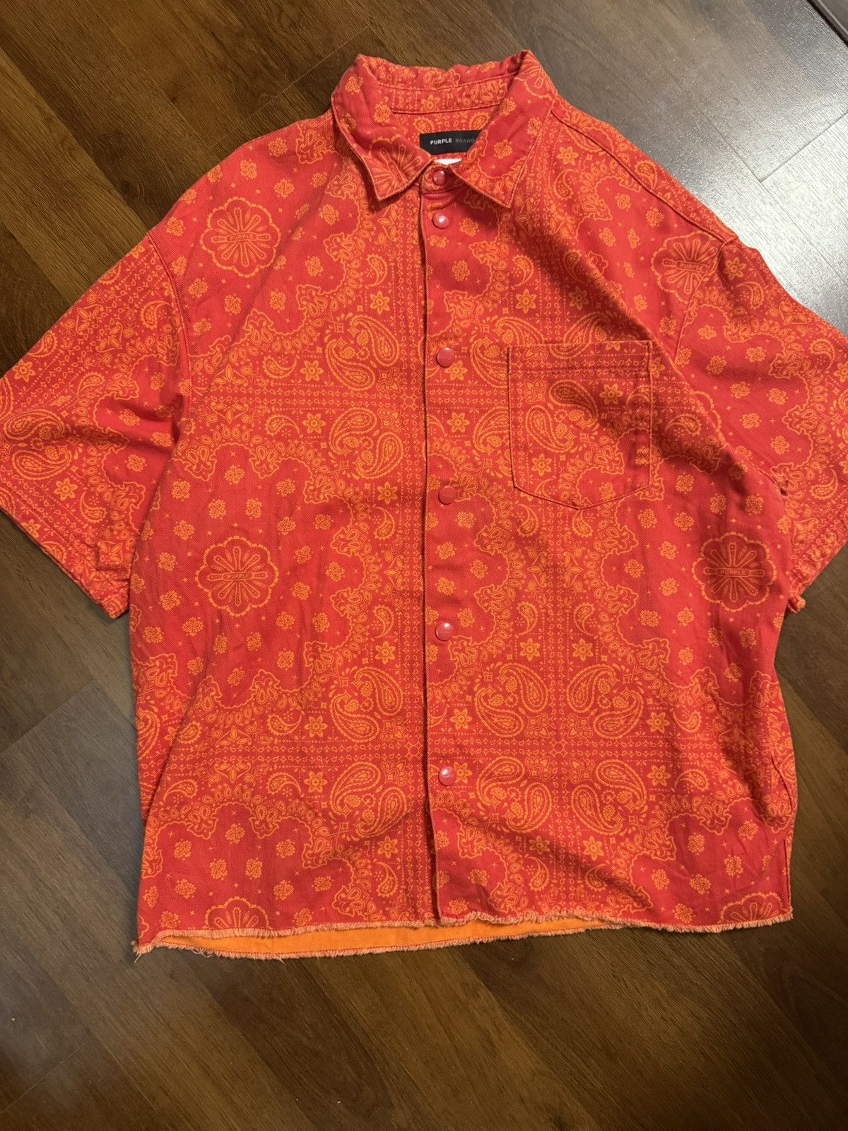 Purple Brand Purple Brand Bandana Button up Size US L / EU 52-54 / 3 - 1 Thumbnail