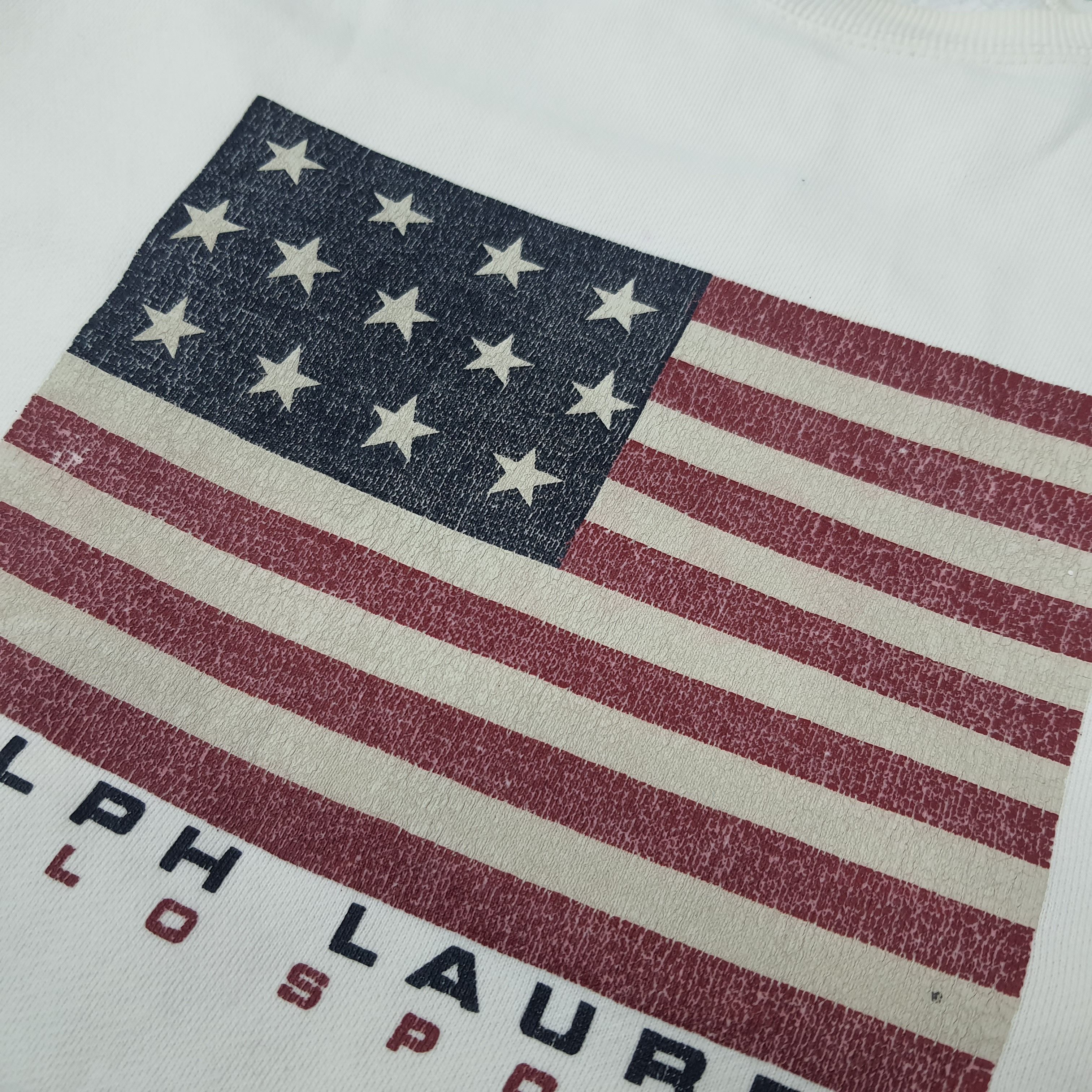 Ralph Lauren Vintage Ralph Lauren Polo Sport American Flag C263N17 Size US L / EU 52-54 / 3 - 10 Thumbnail