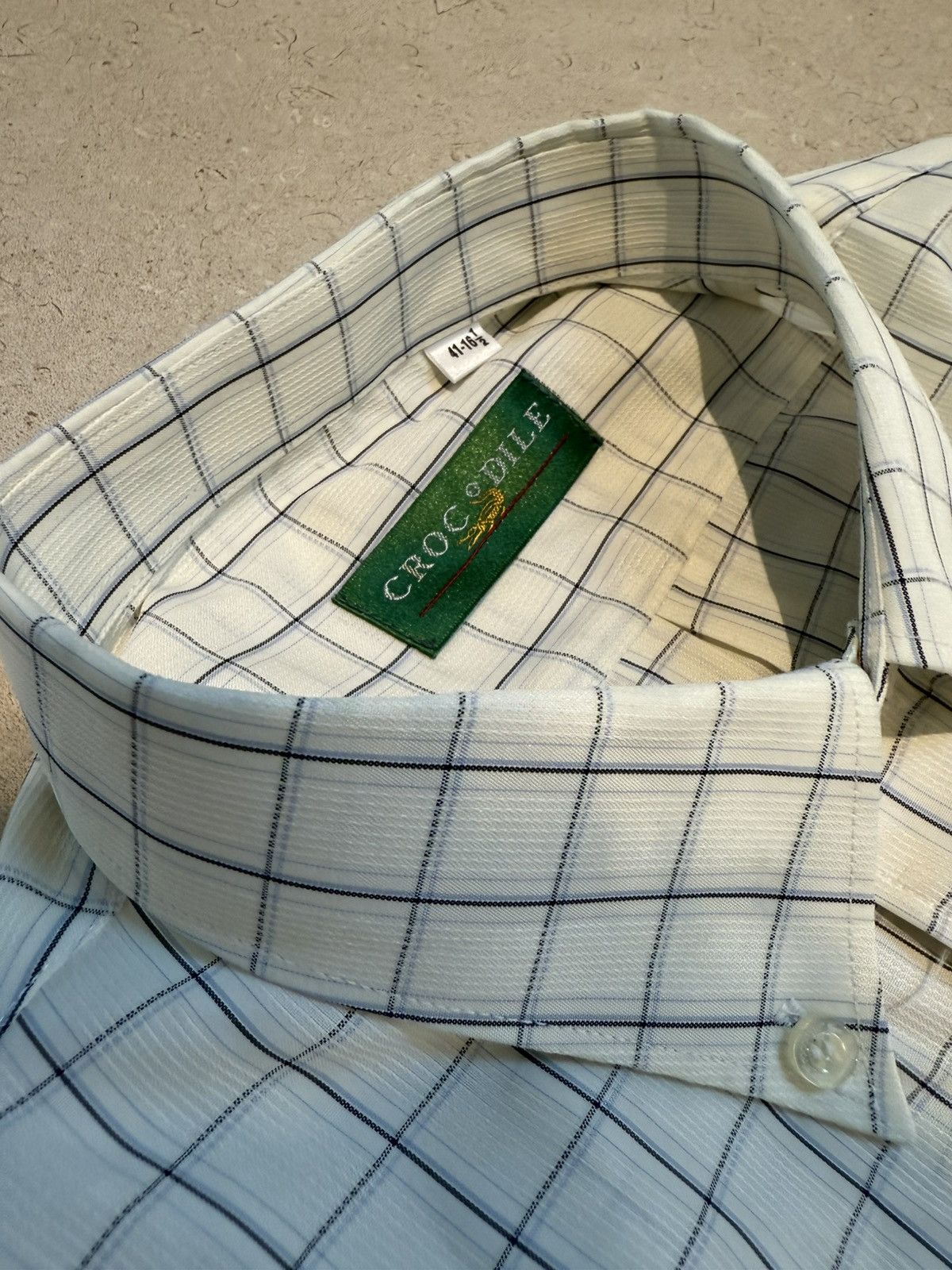 Vintage Vintage Stripped Collared Shirt Size US L / EU 52-54 / 3 - 3 Thumbnail