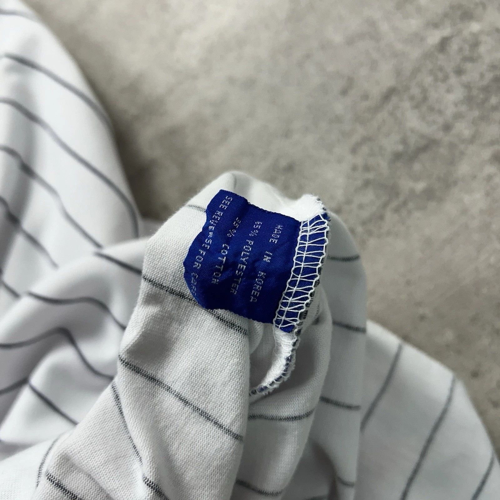 MLB × Starter × Vintage ATLANTA BRAVES TOM GLAVINE #42 STARTER PINSTRIPE JERSEY Size US L / EU 52-54 / 3 - 6 Thumbnail