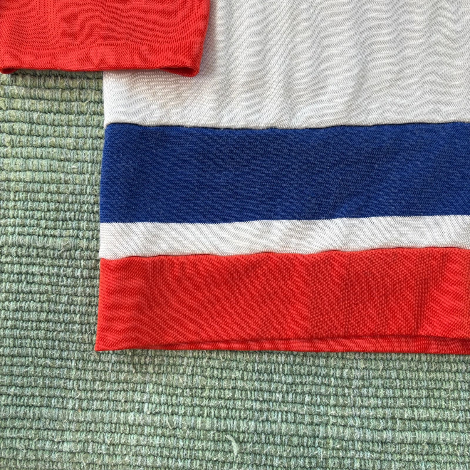 NHL × Vintage Vintage 1970s NY Islanders Durene Hockey Jersey Shirt Sz M/L Size US M / EU 48-50 / 2 - 11 Thumbnail
