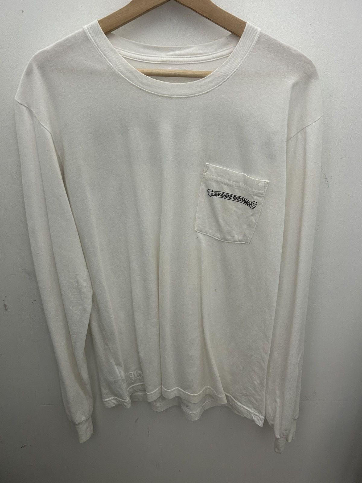 Chrome Hearts Chrome Hearts Back Hit Tee Long Sleeve Size US L / EU 52-54 / 3 - 1 Thumbnail