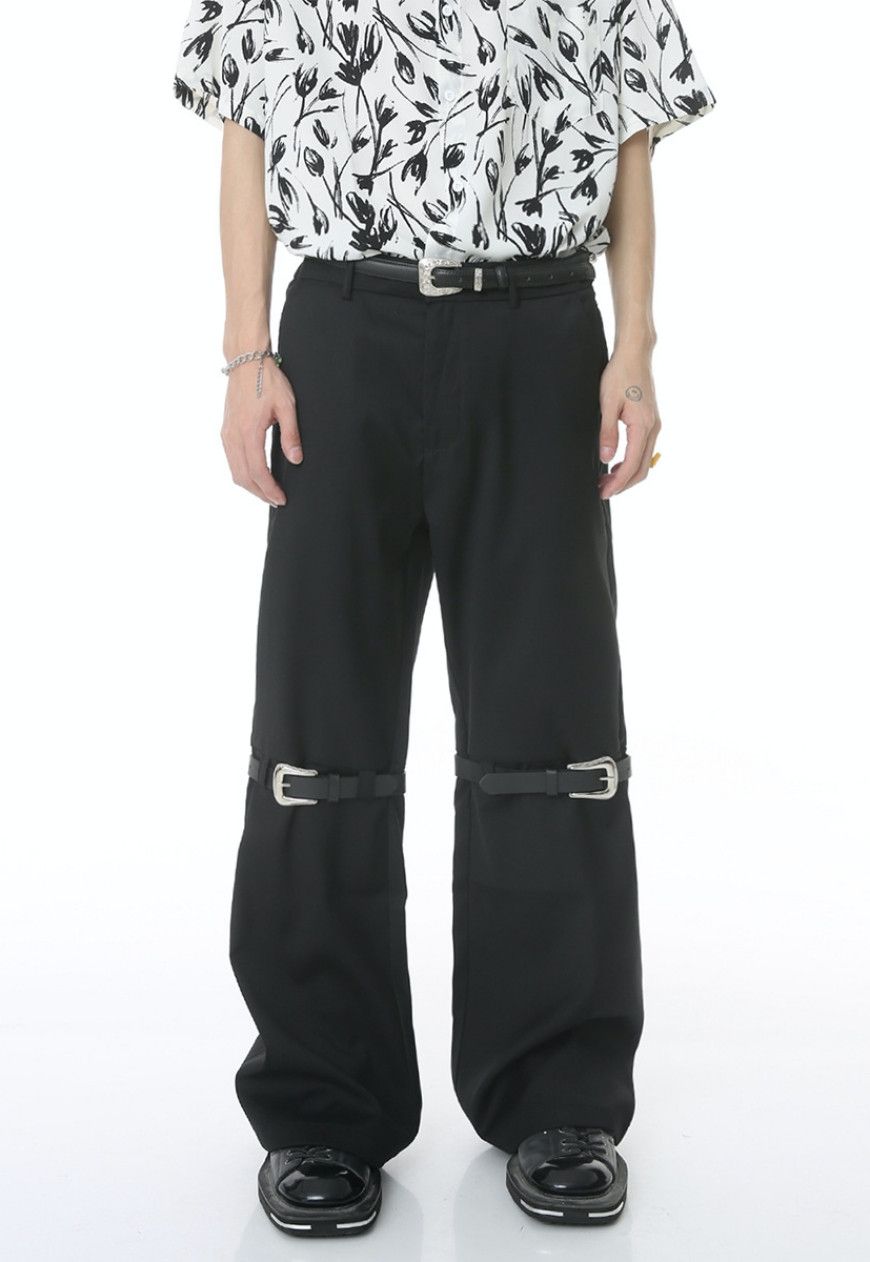 Other Unisex Knee Belt Design Pants Size US 30 / EU 46 - 2 Thumbnail