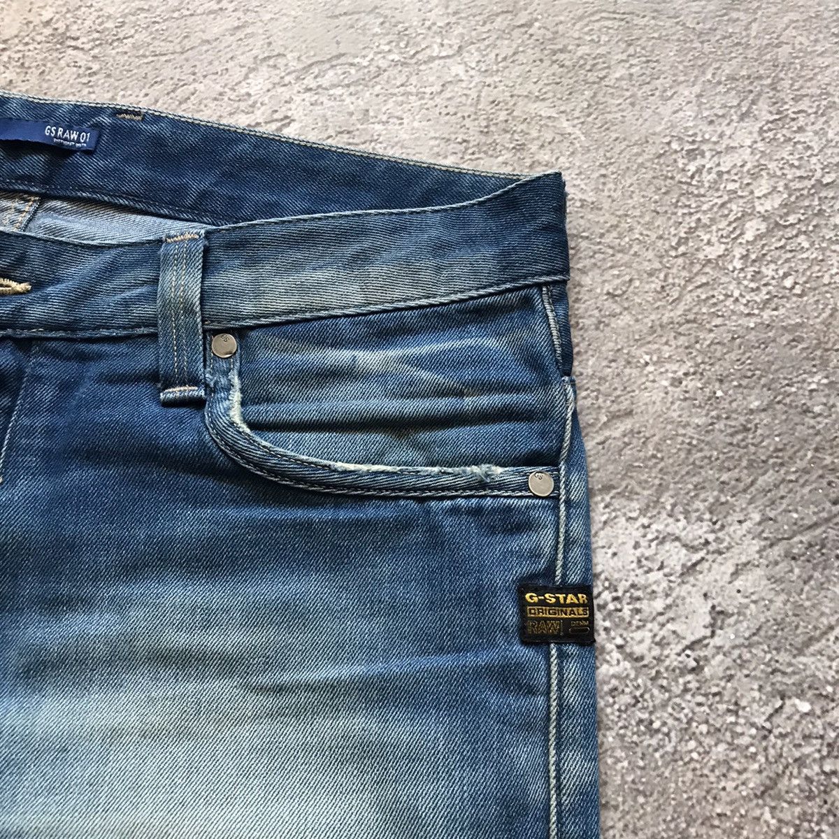 G-Star vintage gstar japan jeans distressed low rise flared 90s Size US 32 / EU 48 - 5 Thumbnail