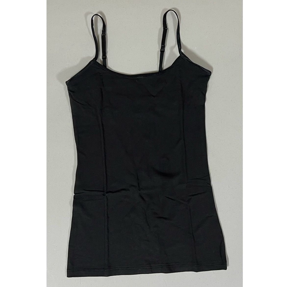 Sonoma SO Black Shelf-Bra Cami Camisole Tank Top Shirt Size XS 🖤 Size XS / US 0-2 / IT 36-38 - 2 Thumbnail