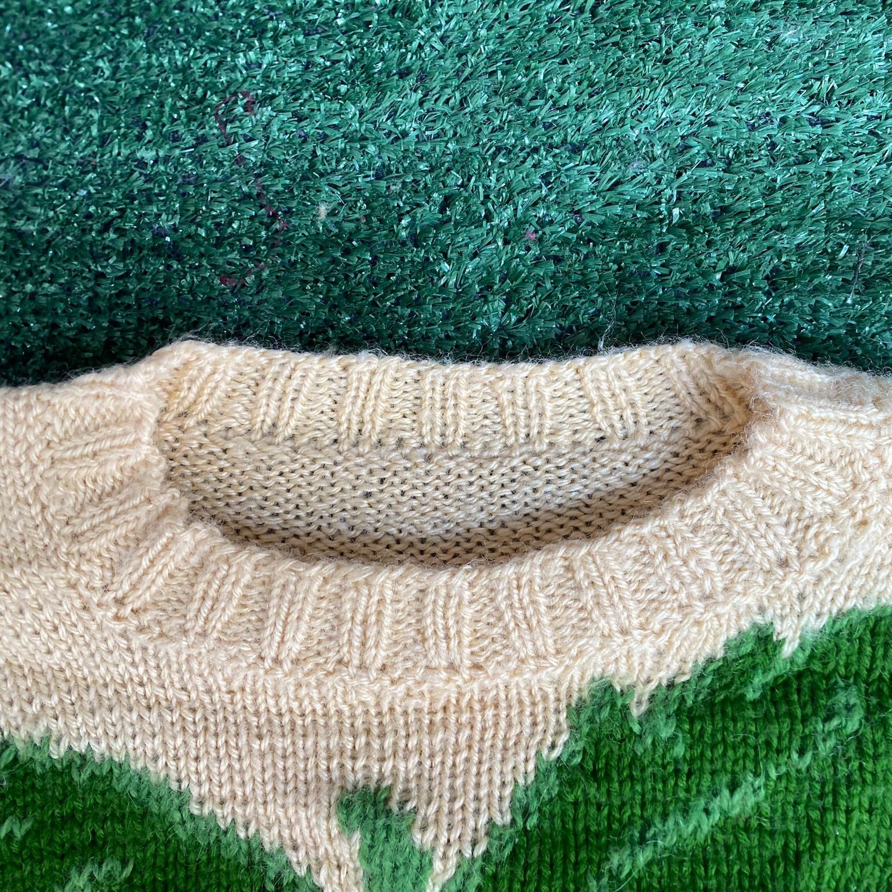 Vintage Vintage 80s Pumpkin Fruit Sweater Plants Art Knit Crewneck Size US M / EU 48-50 / 2 - 4 Thumbnail