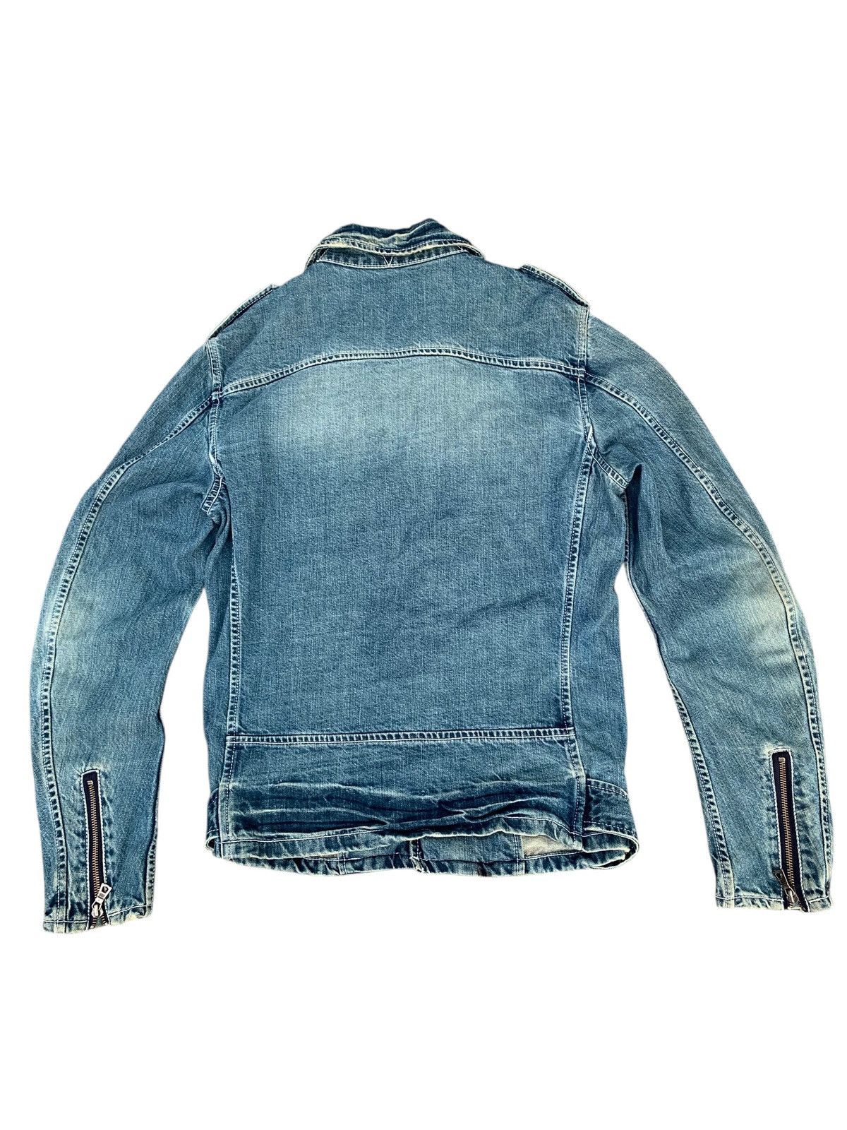 SHIPS VINTAGE SHIPS JET BLUE JAPANESE DENIM JACKET Size US L / EU 52-54 / 3 - 5 Thumbnail