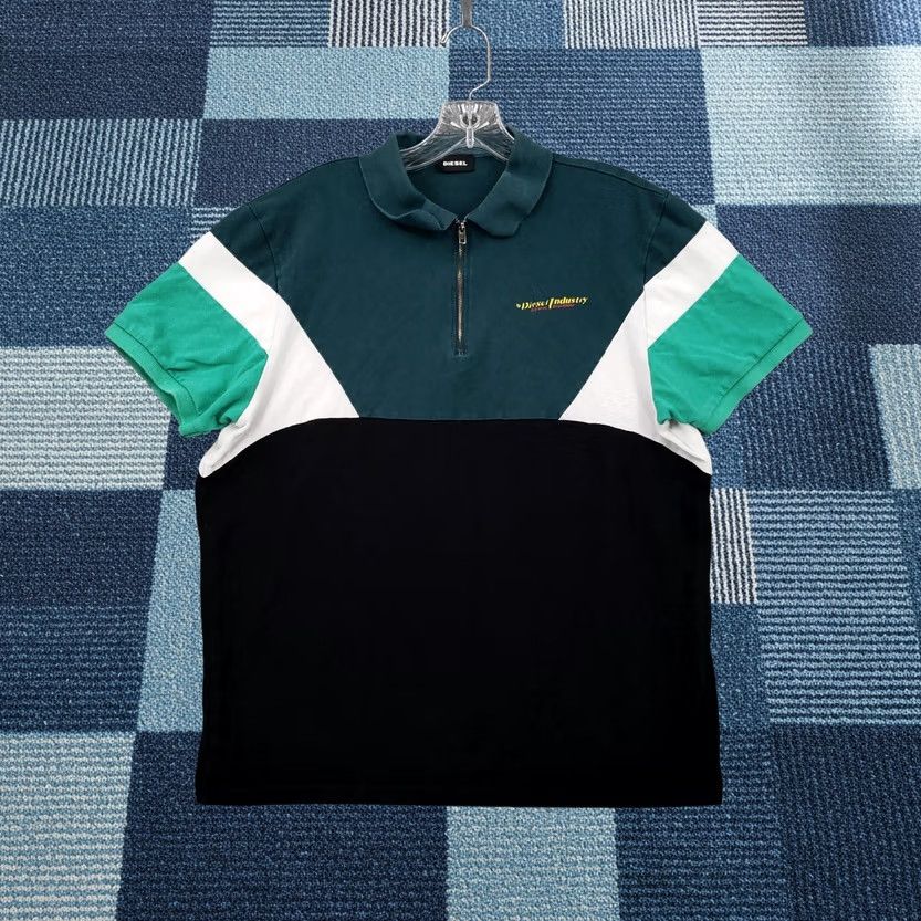 Diesel Diesel Polo Shirt Womens XL Black Short Sleeve Golf Pullover Size XL / US 12-14 / IT 48-50 - 1 Thumbnail