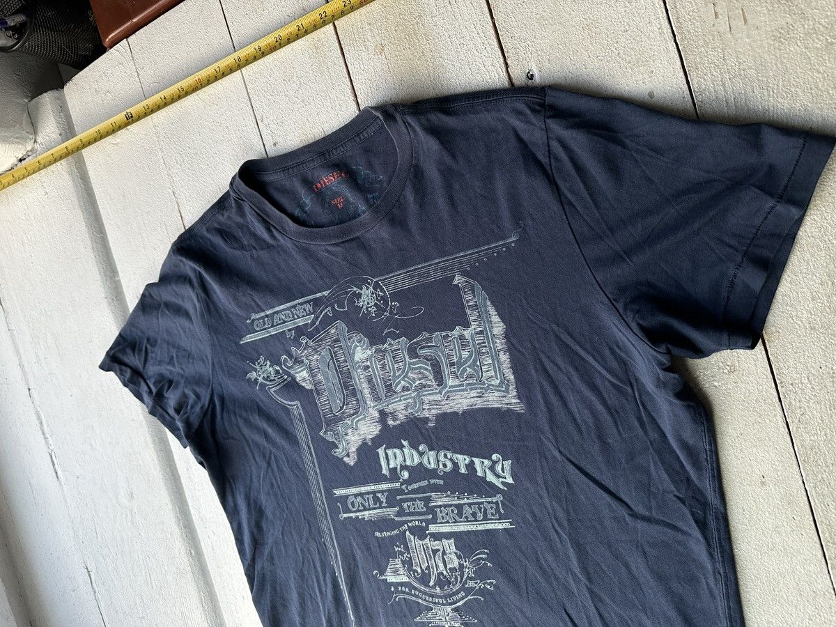 Diesel 🚨DIESEL AVANT GARDE ARCHIVE VINTAGE BIG LOGO T-SHIRT Y2K TEE Size US M / EU 48-50 / 2 - 2 Thumbnail