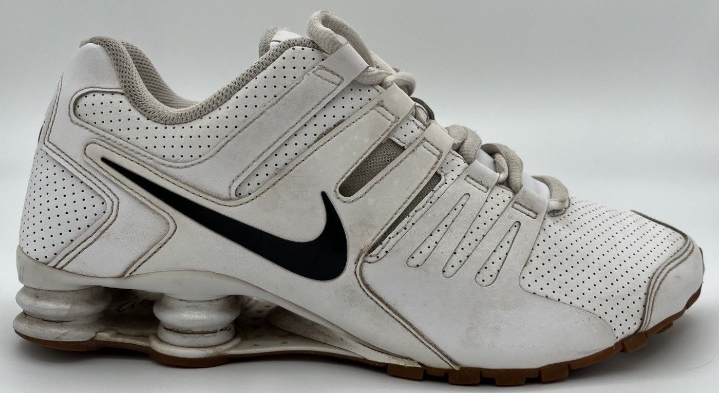 Nike Nike Shox Current Premium 2015 Men’s Size 10 White Black Gum Size US 10 / EU 43 - 6 Thumbnail