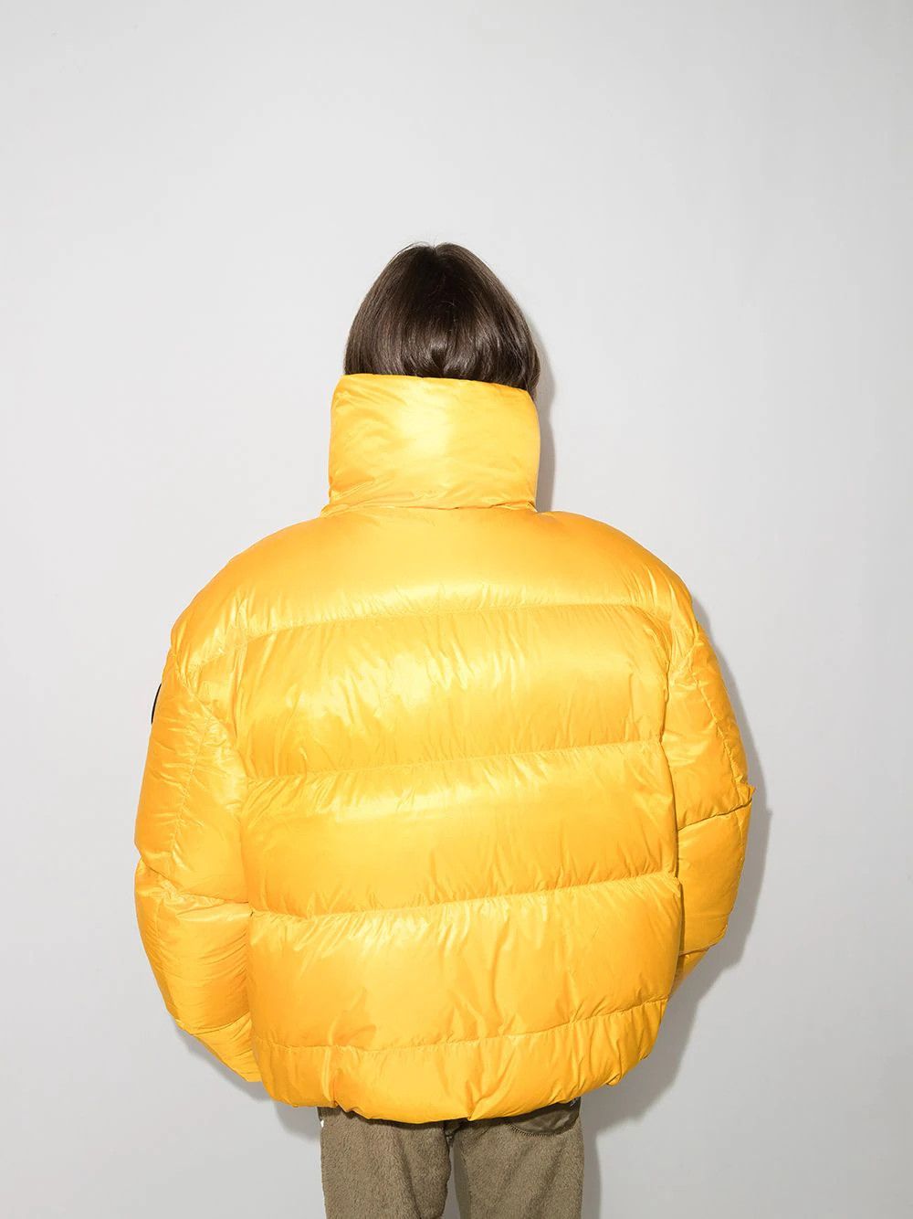 ANGEL CHEN × Canada Goose Black and Yellow Reversible Bayan Puffer Jacket Size US XS / EU 42 / 0 - 5 Thumbnail