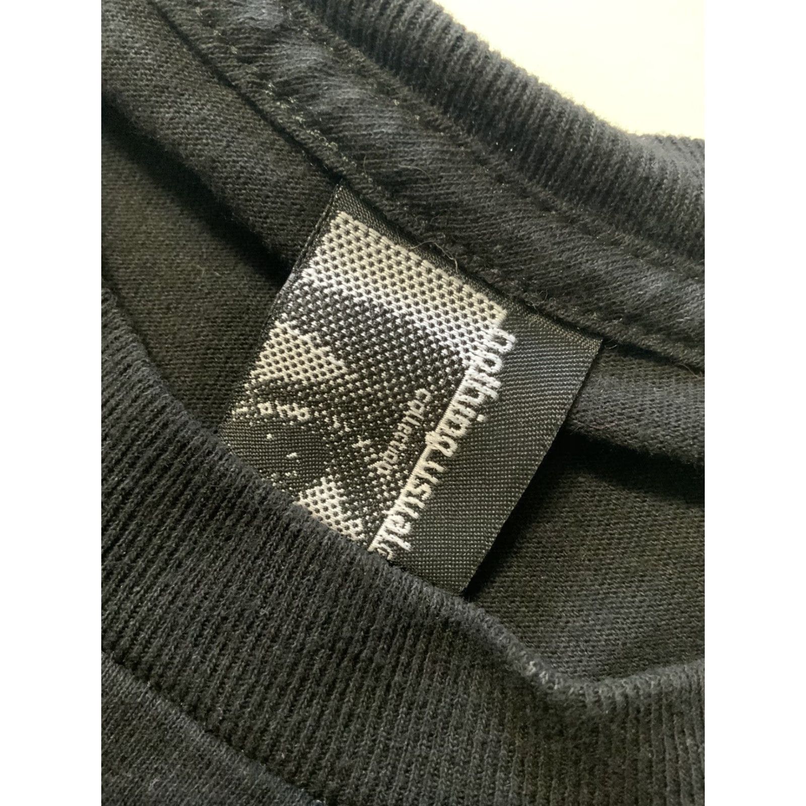 Vintage Nothing Usual Not Us Egyptian Hieroglyphics Black Crewneck Graphic T-Shirt L Mens Sz. L Size US L / EU 52-54 / 3 - 7 Thumbnail