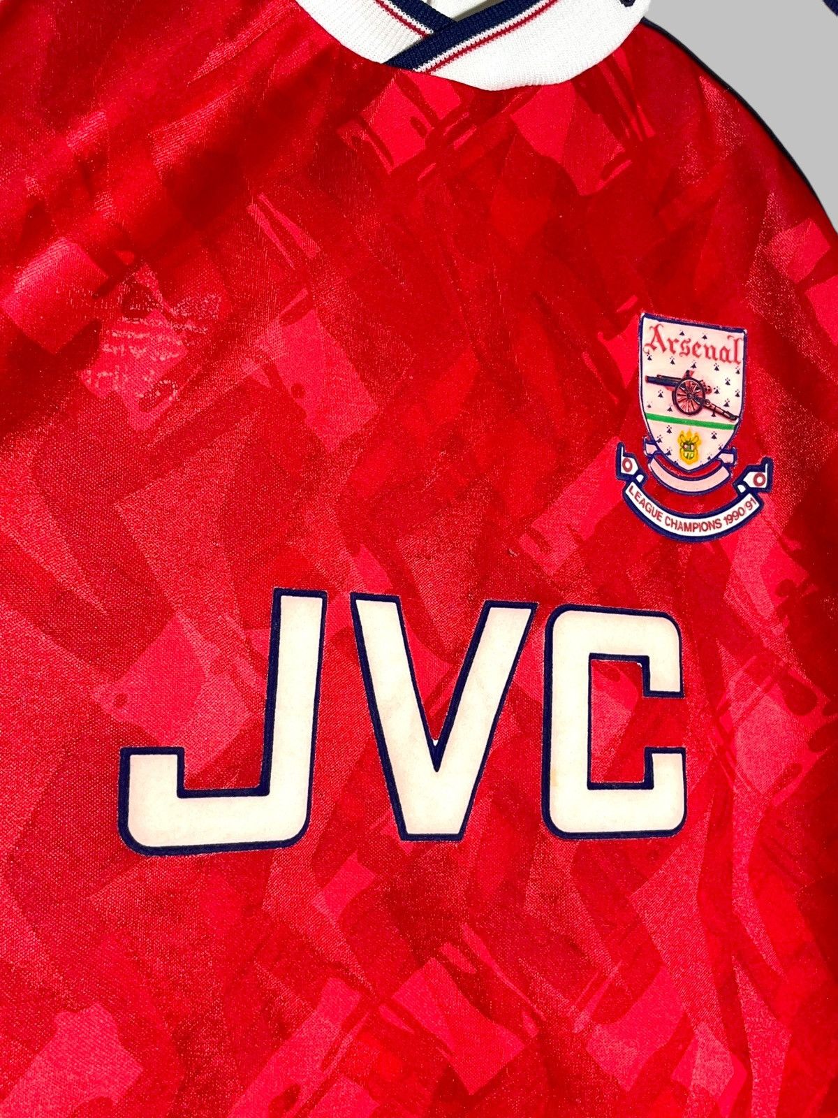 Adidas × Vintage Arsenal Fc Adidas 1990/91 League Champions Vintage Jersey Size US M / EU 48-50 / 2 - 6 Thumbnail