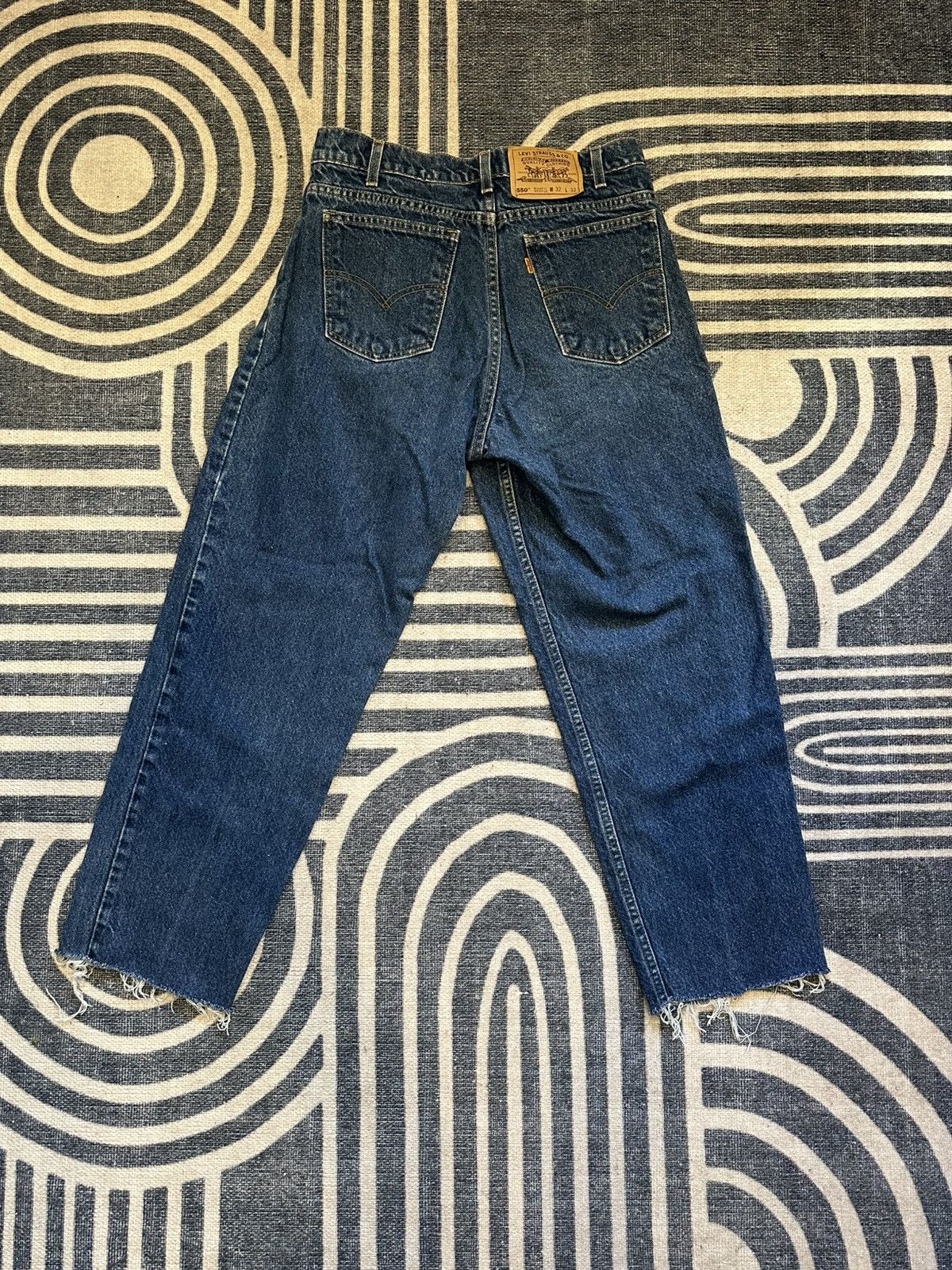 Levi's × Vintage Vintage Levi’s Orange Tab 550s Denim Size US 32 / EU 48 - 2 Thumbnail