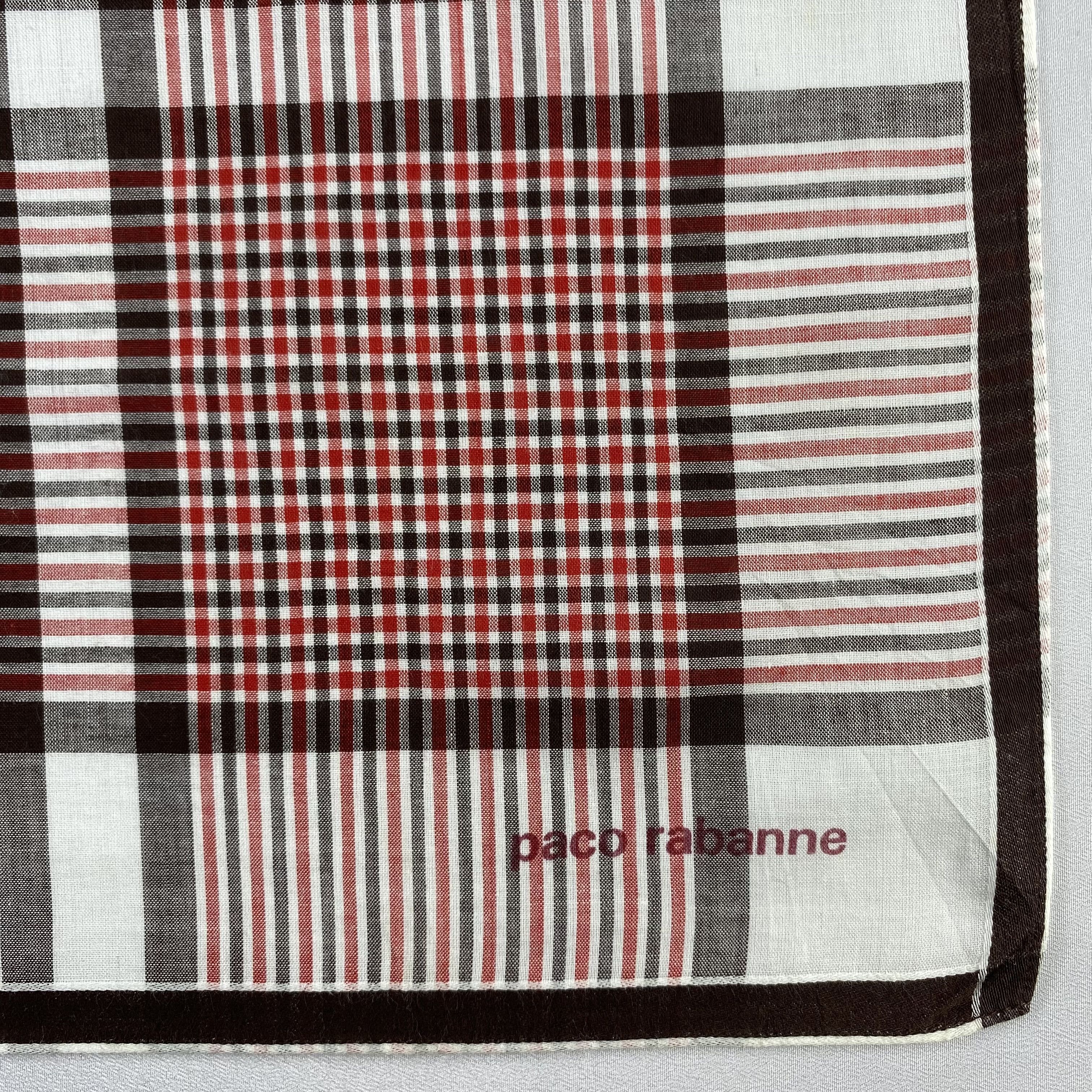 Vintage Paco Rabanne Handkerchief / Neckerchief / Bandana-P598 Size ONE SIZE - 3 Thumbnail