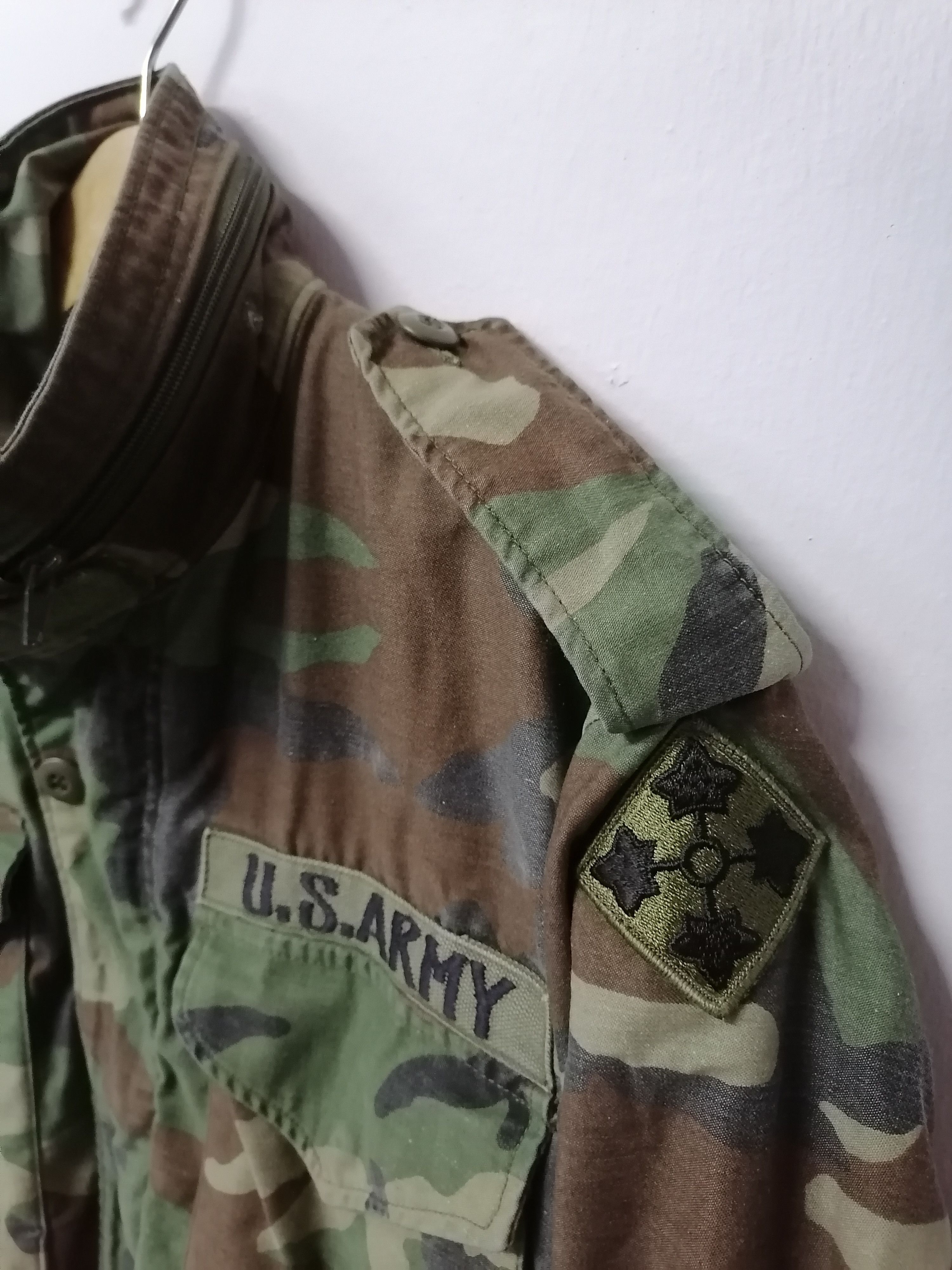 Alpha Industries 80s Alpha Industries Woodland Camouflage M65 Field Jackets Size US XS / EU 42 / 0 - 4 Thumbnail
